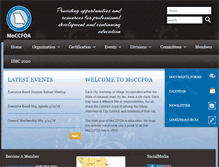 Tablet Screenshot of moccfoa.org